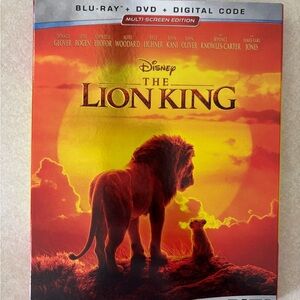 Disney The Lion King Blu-ray DVD Multi Screen Edition